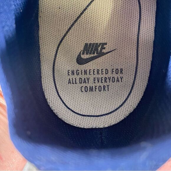 Nike Viale Tech Racer Women’s Running Shoes Navy Pink AT4345 400 Size 9.5 - Picture 7 of 8